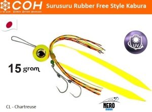 COH Kabura Slider Tai Rubber Jig 15gr. CL