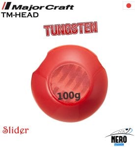 MC TMTG-Tungsten Head Slider 100g #08 Red Orange
