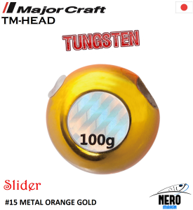 MC TMTG-Tungsten Head Slider 100g #15 Metal Orange Gold