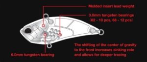 Realis Vibration 62G-Fix  GEA3006  / Ghost Minnow