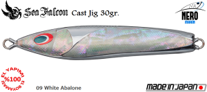Sea Falcon Cast Jig 30 Gr.	09	White Abalone