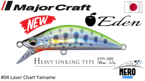 MC Finetail Eden 50H 5.5gr. # 04 Laser Chart Yamame