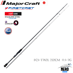 MC Firstcast LRF Kamış Tubular Uç FCS-T762L 232cm 0.5-7g