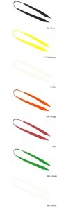 COH Repl. Natural Rubber Nectie BK