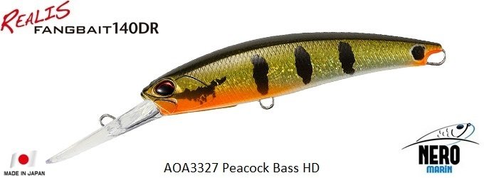 Realis Fangbait 140DR  AOA3327 / Peacock Bass HD