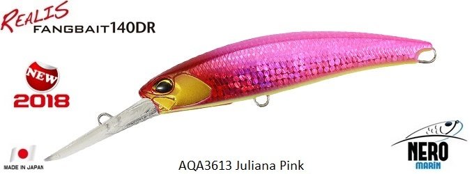 Realis Fangbait 140DR AQA3613 / Juliana Pink