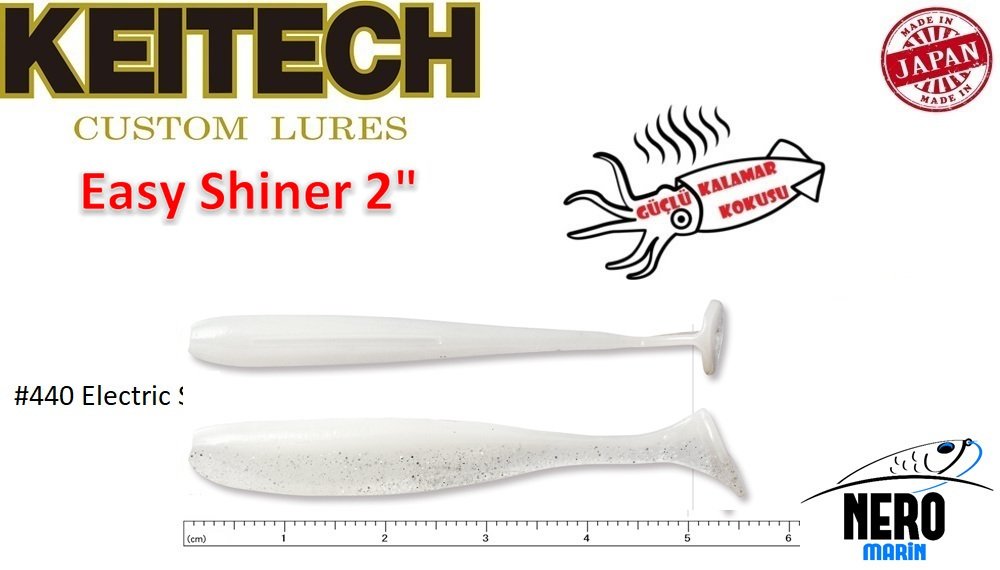 Keitech Easy Shiner 2'' #422 Sight Flash