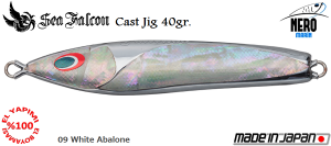 Sea Falcon Cast Jig 40 Gr.	09	White Abalone