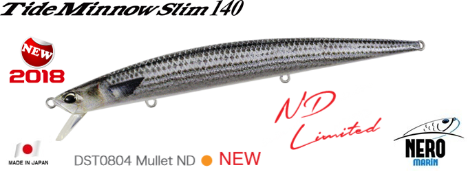 Tide Minnow Slim 140 AST0804 / Mullet ND