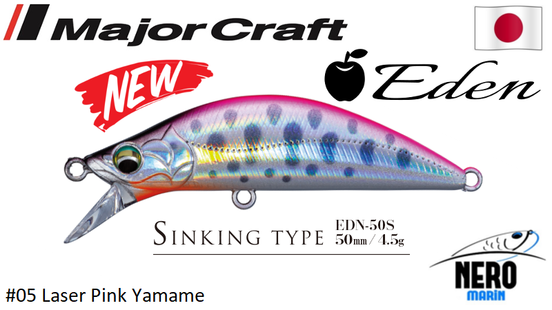 MC Finetail Eden 50S 4.5gr. # 05 Laser Pink Yamame