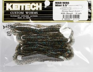 Keitech Mad Wag Mini 3.5'' #205 Bluegill
