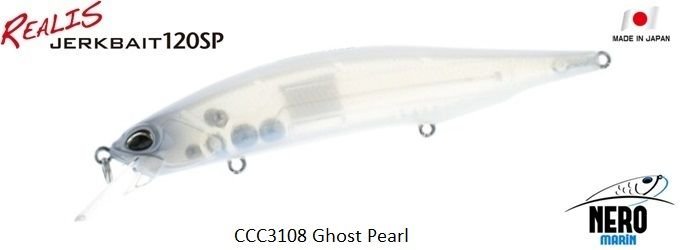 Duo Realis Jerkbait 120SP CCC3108 Ghost Pearl