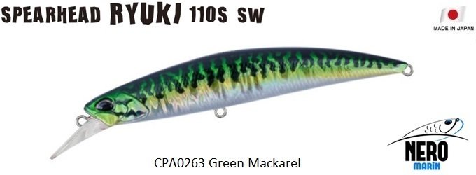 Spearhead Ryuki 110S SW CPA0263 Green Mackarel