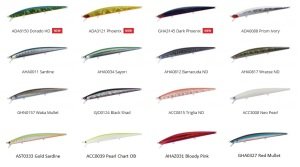 Tide Minnow Slim Flyer 140 LAA0555 Natural Barracuda Glow