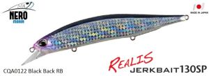 Duo Realis Jerkbait 130SP CQA0122 Black Back RB