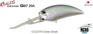 Duo Realis Crank G87 20A CCC3116 Green Smelt
