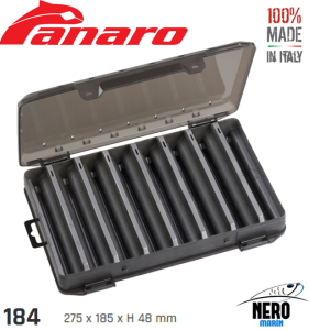 Panaro 184 Dual Çift Taraflı Kutu 275*185*48mm. Smoke