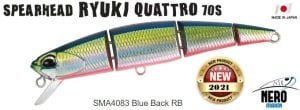 Spearhead Ryuki Quattro 70S SMA4083 Blue Back RB