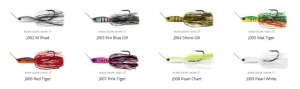 Realis Spinnerbait G1  J008 / Pearl Chart
