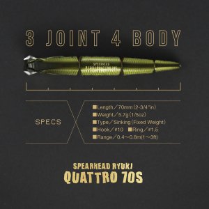 Spearhead Ryuki Quattro 70S GDA4013 Wakasagi