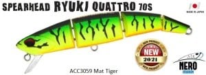 Spearhead Ryuki Quattro 70S ACC3059 Mat Tiger