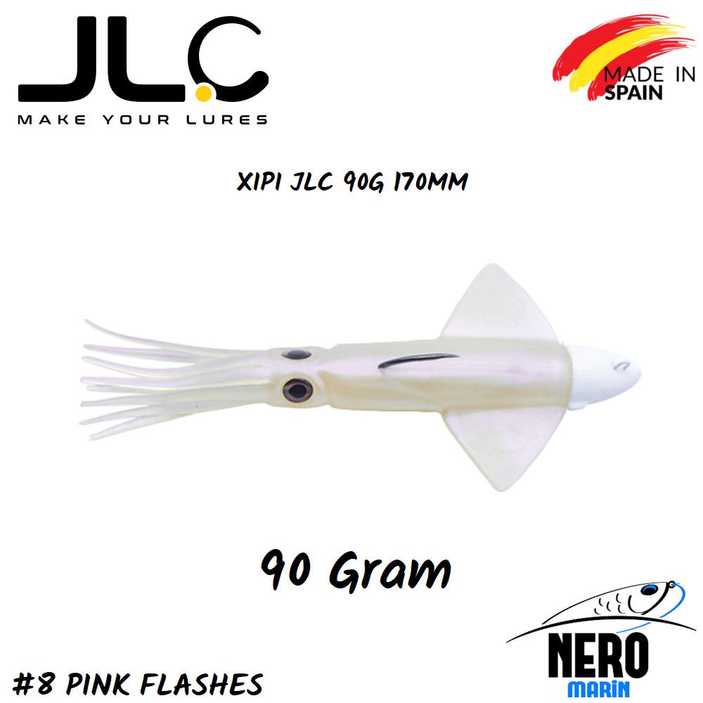 JLC Xipi Silikon Kalamar 90gr. #8 Pink Flashes