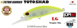 Tetra Works Toto Shad 48S  CCC0470 / Lemon Bliss
