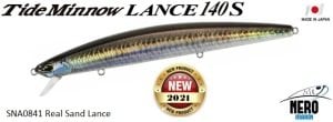 Duo Tide Minnow Lance 140S SNA0841 Real Sand Lance