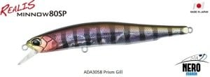 Realis Minnow 80SP ADA3058 / Prism Gill