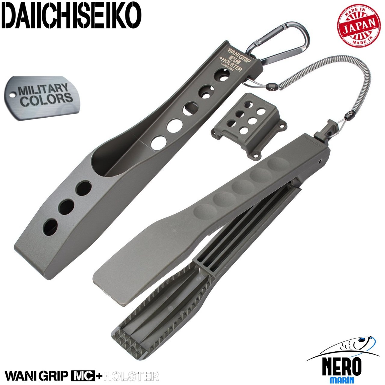 Daiichiseiko Wani Grip MC+ Holster 26cm. Foliage Green