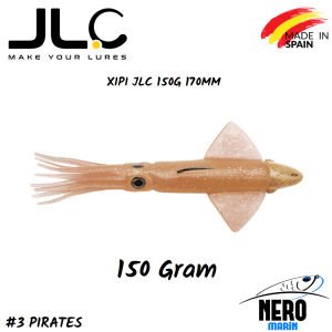 JLC Xipi Silikon Kalamar 150gr. #3 Pirates