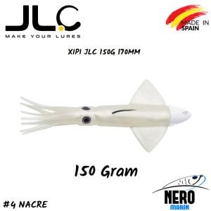 JLC Xipi Silikon Kalamar 150gr. #4 Nacre