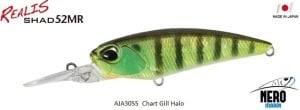 Realis Shad 52MR  AJA3055 / Chart Gill Halo