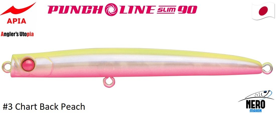 Apia Punchline Slim 90 12g #03 Chart Back Peach