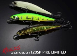 Realis Jerkbait 120SP Pike  CCC3175 Ara Macao