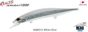 Duo Realis Jerkbait 120SP White Glow