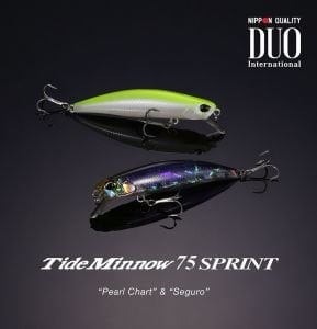 Tide Minnow 75 Sprint ABA0289 Chart Back Candy