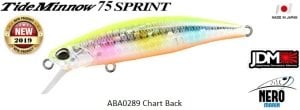 Tide Minnow 75 Sprint ABA0289 Chart Back Candy