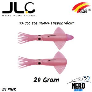 JLC Ika Silikon Kalamar 20gr. + Yedek Vücut #1 Pink