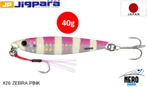 MC Jigpara Short JPS-40gr #26 Zebra Pink