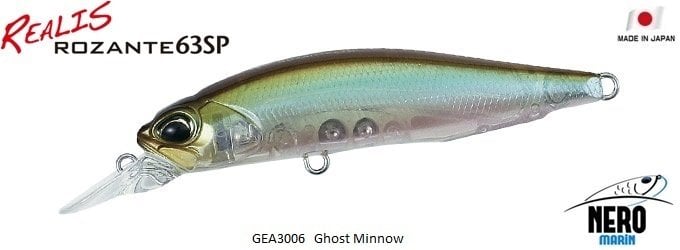 Realis Rozante 63SP  DEA3006 / Ghost Minnow