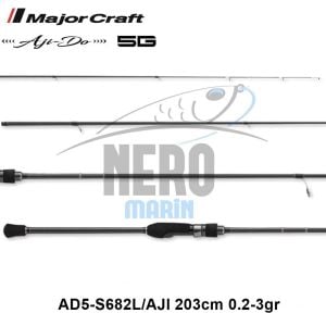 MC Ajido AD5-S682L/AJI 203cm 0.2-3gr Uç Parça