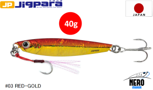 MC Jigpara Short JPS-40gr #03 Red-Gold