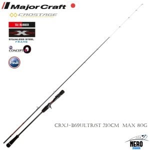 MC New Crostage CRXJ-B69ULTR/ST Tai Rubber Kamış Solid 210cm Max 80g