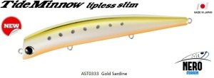 Tide Minnow Lipless Slim 125 SSR  AST0333 / Golden Sardine