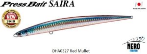 Press Bait Saira DHA0327 Red Mullet