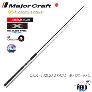 MC New Crostage CRX-902LSJ Light Shore Jigging Kamış 275cm 40 (30-50)g