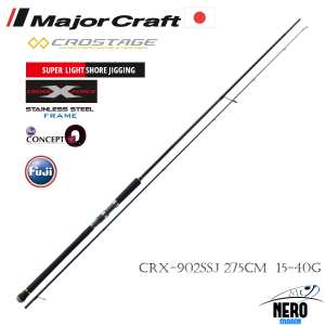 MC New Crostage CRX-902SSJ Super Light Shore Jigging Kamış 275cm 15-40g