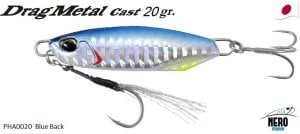 Drag Metal Cast Jig 20Gr. PHA0020 / Blue Back