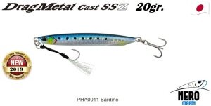 Drag Metal Cast Super Slim SSZ Jig 20Gr. PHA0011 Sardine